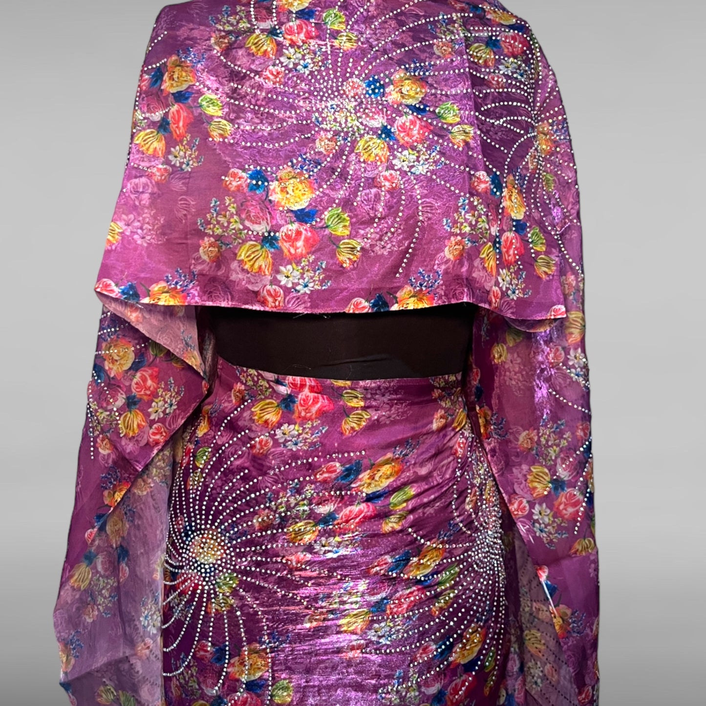 Nabila (Purple Floral Toub)