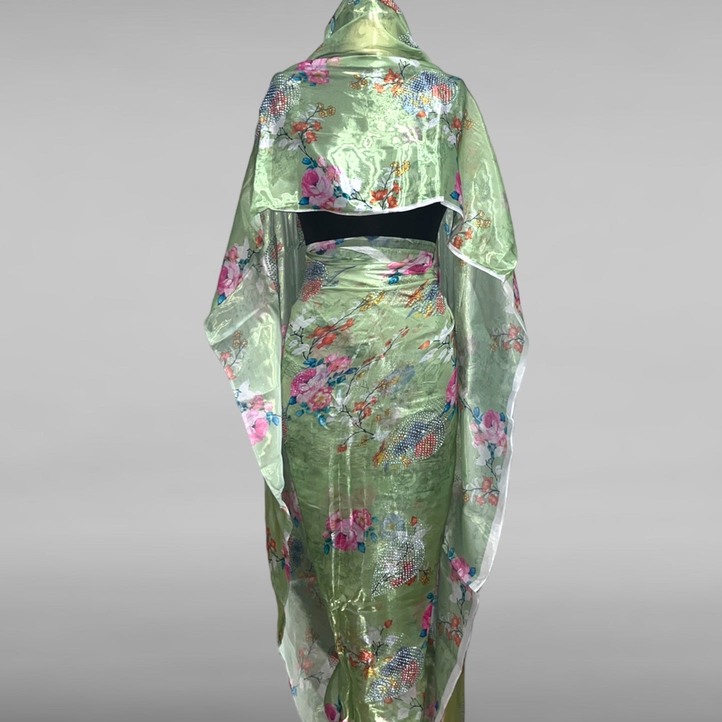 Nabila (Green Floral Toub)